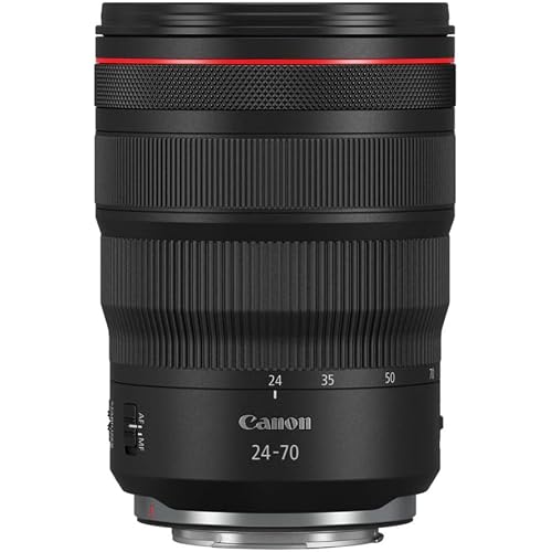 Canon RF 24-70mm F2.8 L is USM Lens, Black