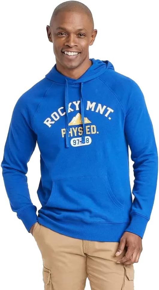 Goodfellow & Co Men's Printed French Terry Fleece Hoodie -