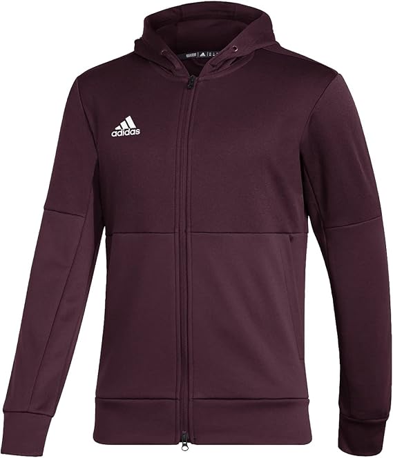 adidas Issue Full Zip Jacket - Men's Casual XL Team Maroon Melange/White