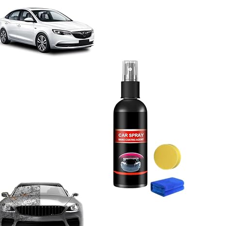 Fluxfade Nano Car Spray, Nuracoat Nano Car Spray, Nano Spray for Cars,car Nano Synthetic Spray Sealant,Nano Scratch Remover,Fast Repair Scratches Repairing Polish Wax (50ml*1PC)