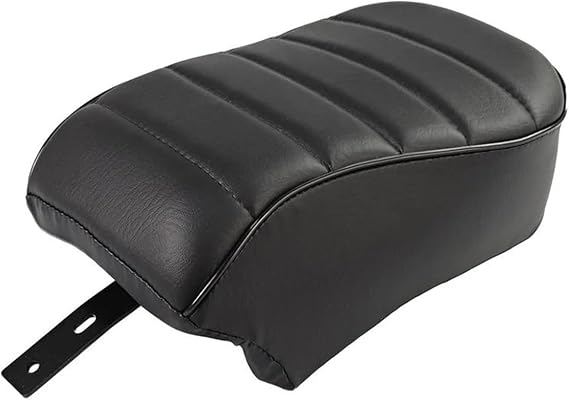 Motorcycle Black Rear Passenger Seat Pillion Cushion PU Leather For H&arley Sportster Iron 883 XL883N 2016-2022