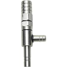 Stainless Steel Water Aspirator Pump Suction Humboldt Lab Vacuum Hydro Aspirators Filter with Rubber O-Ring Super Glue for Seal