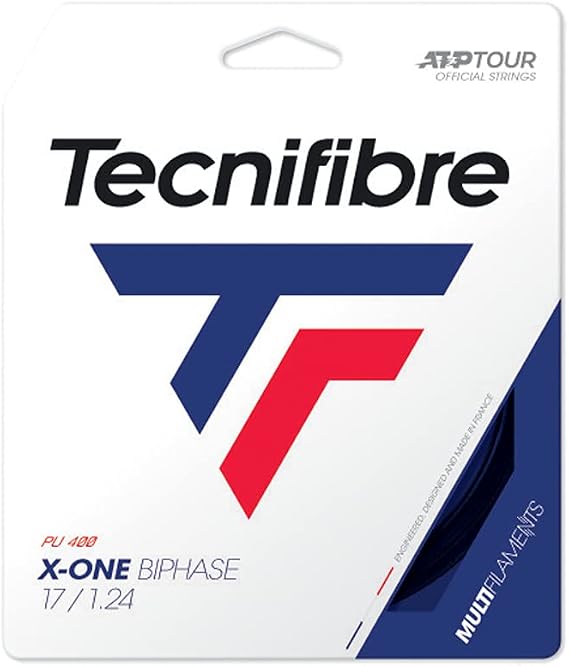 Tecnifibre X-One Hard-Style Tennis Gut Bi-Phase 4.7 ft (12 m)