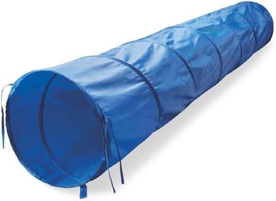 maxxpro Dog Tunnel - Agility Set Dogs - Foldable - Lightweight - with Carry Bag and Pegs - 3M