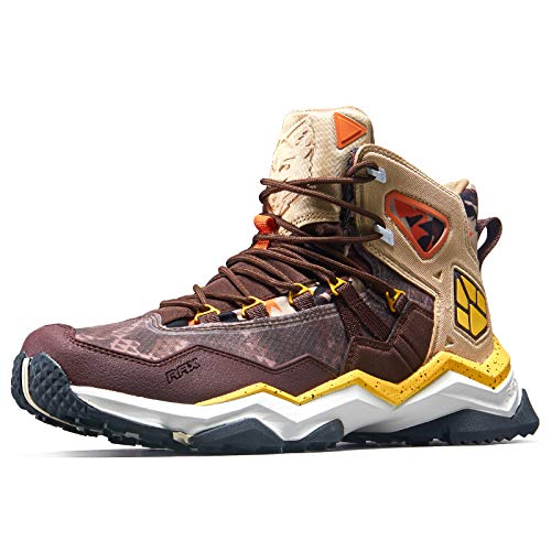 RAX Mens Wild Wolf Waterproof Hiking Boot Outdoor Mid Trekking ShoesUS,13