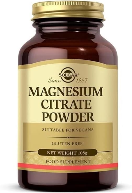 Solgar Magnesium Citrate Powder Toz 108 Gr
