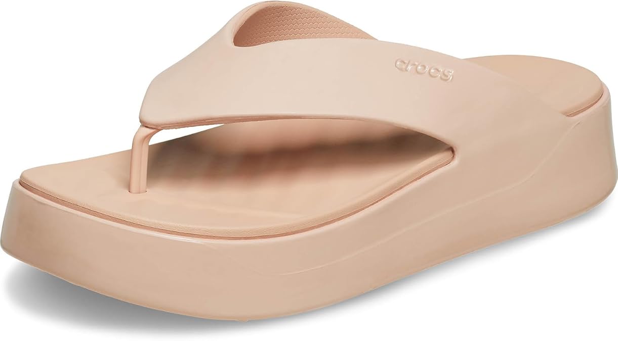 Crocs Women's Getaway Platform Patent FlipFlip-Flop
