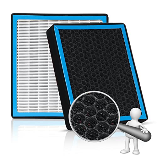 CF11966 Cabin Air Filter HEPA Air Conditioner with Activated Carbon Replacement Cabin Air Filter Accessories Compatible with Buick Chevy GMC Silverado Suburan Tahoe Cruze Volt 2018-2024