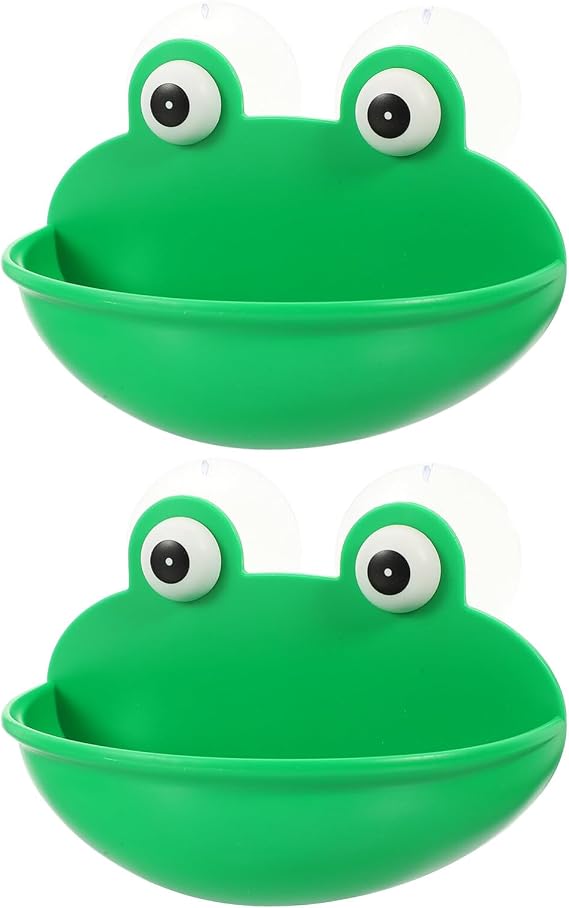 2 Pack Frog Habitat Cute Fish Tank Decoration for Frog Tadpole Tree Frog Small Aquatic Animals