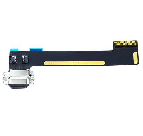Dock Connector Replacement Compatible with iPad mini 4 A1538 A1550 2015 | iPad mini 5 A2133 A2124 A2126 A2125 2019 7.9"(Black) Charging Port Assembly Flex Cable