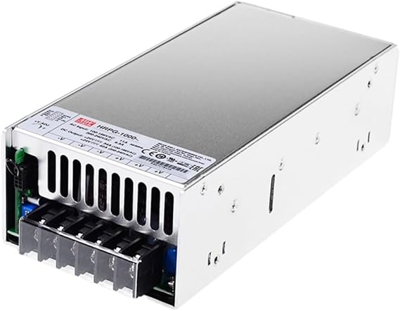 MEAN WELL HRPG 1000W 12V 80A Switching Power Supply， AC/DC Single Output HRPG-1000-12 Power Supply Driver Transformer For Railway, Industrial, Communications or Data Systems, etc