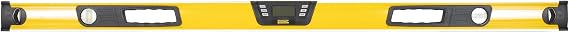 Stanley - FatMax dijital su terazisi (120 cm, eğim ölçer, yüksek ölçüm hassasiyeti ve ölçüm aralığı, derece ölçümü, yüzde, mm/m) 0–42 – 086, sarı [Enerji Sınıfı A+]