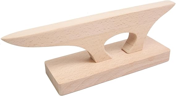 Tailors Clapper and Point Presser 2 in 1 Tool for Pressing Garment, Beech Wood Point Presser & Clapper for Seams