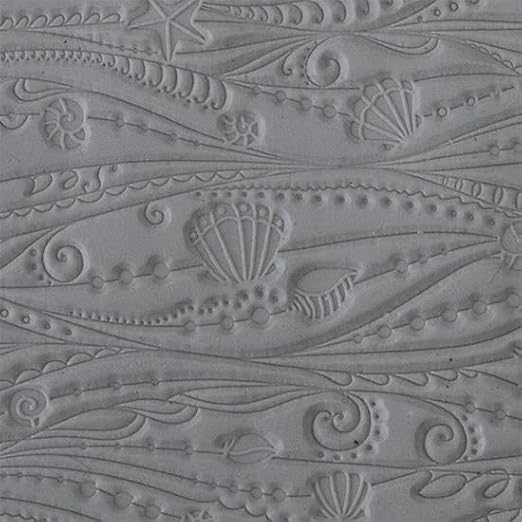 Cool Tools - Flexible Texture Tile - Ocean Motion - 4" X 2"