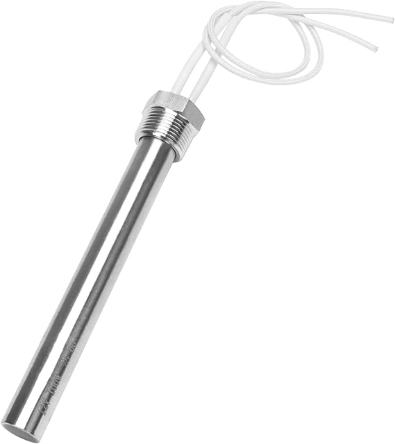 DERNORD Immersion Cartridge Heater 12V 100W Hot Rod Heating Element Replacement 3/4 Inch Thread