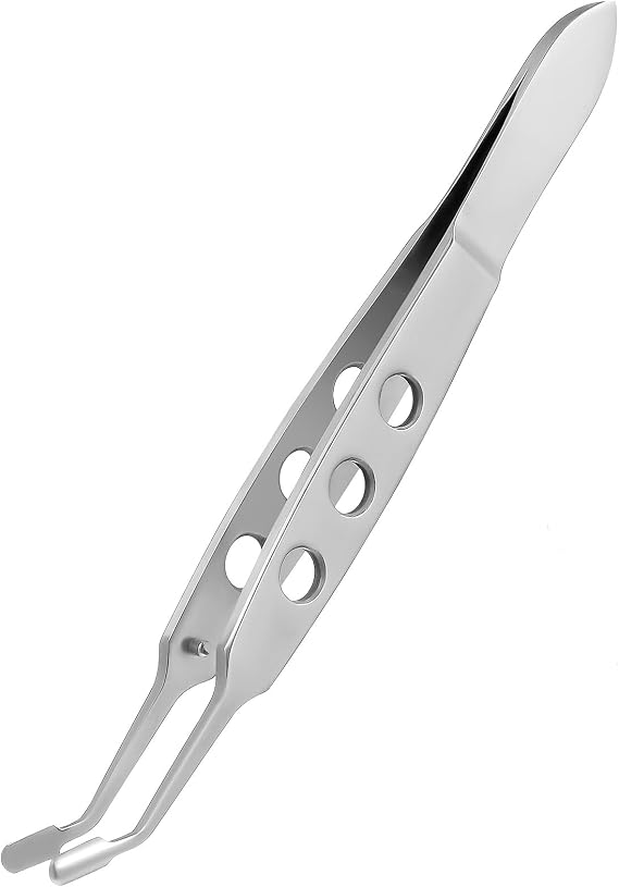 Eyelid Massage Tweezers Meibomian Gland Expressor Forceps for Eye Comfort Non-slip Handle Professional Design for Gentle Blockage Relief