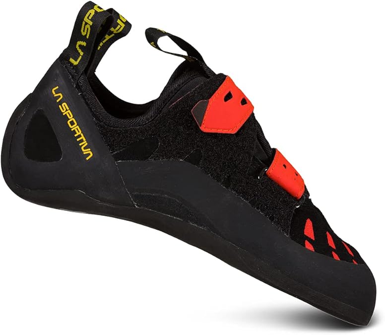 La Sportiva Mens Tarantula Rock Climbing Shoes | Introductory Indoor/Outdoor Shoe, Premium Comfort, Higher Volume, Easy On/Off, Hook & Loop Closure
