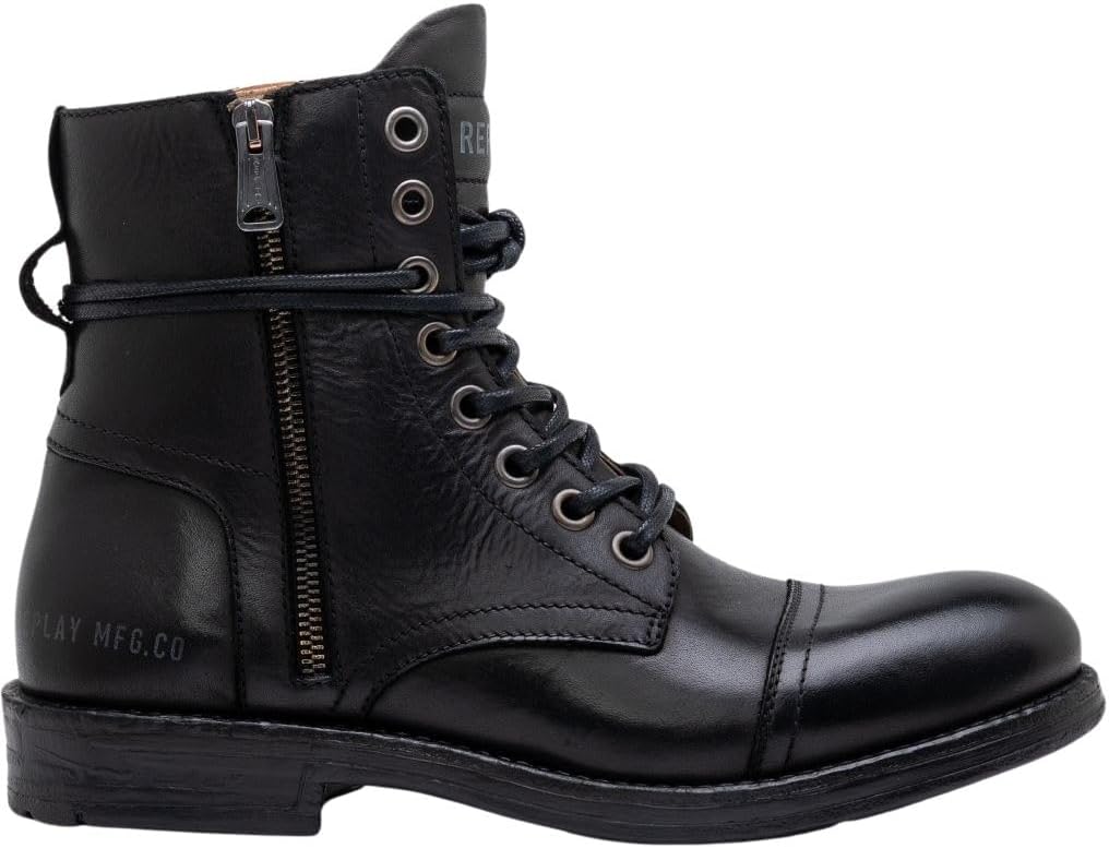 Replay Men's Gmc41 .000.c0017lBiker Boots