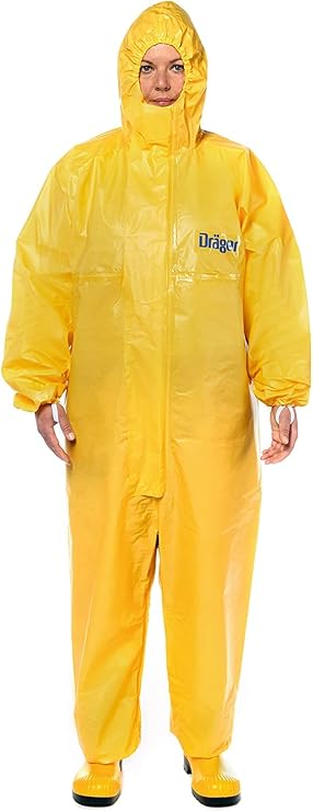 Drager SPC 4400 CPM Hazmat Suit - Hooded Coverall