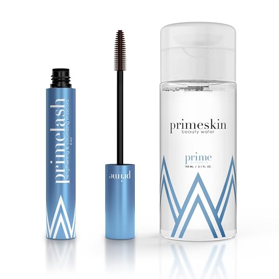 PrimeLash Mascara (Brown) & PrimeSkin Beauty Water