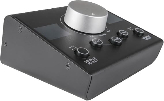 Mackie Big Knob Passive Monitor Controller (2x2), Source + Level Switch