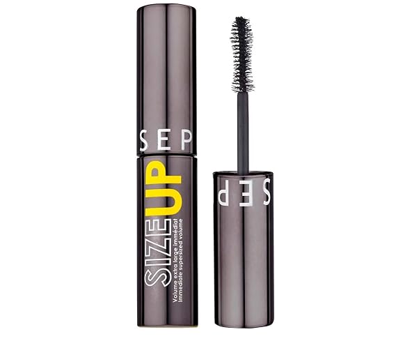 Sephora Collection Size Up Mascara | Mini Size 5ml 0,16 fl oz | +180% XXL Immediate Supersized Volume for Lashes | Vegan
