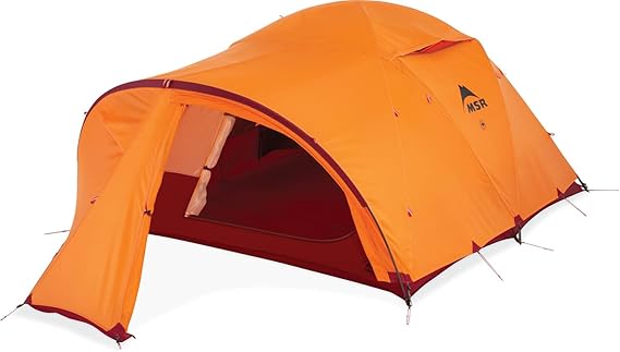 MSR Remote 4-Season 3-Person Mountaineering Tent with Dome Vestibule