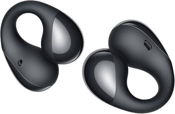 SoundPEATS PearlClip Pro - Open Ear Clip-on Earbuds - Black