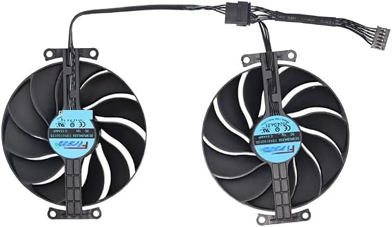 FD9015U12D,VGA GPU Cooler Graphics Cards Fan For ASUS DUAL RTX 4060 OC 8GB 4060Ti Advanced 16GB Video Card Cooling Easy to replace(2Pcs Fan)