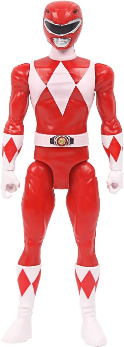Mighty Morphin Red Ranger 12-Inch Action Figure Toy...