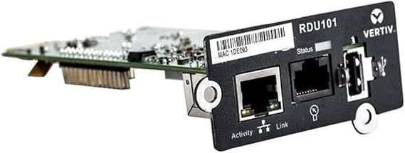 Liebert Vertiv Liebert IntelliSlot RDU101 - Network Card | Remote Management Adapter (RDU101)