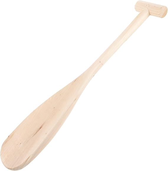Wood Canoe Paddle for Lightweight and Comfortable Oar for Canoeing Boating and Water Adventures for Fun the Water