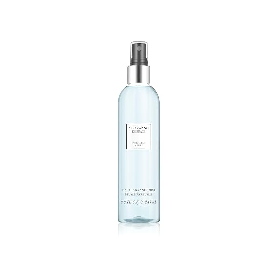 Vera Wang Embrace Periwinkle and Iris Body Mist 8 fl oz (Pack of 1), Notes of Bergamot, Periwinkle, and Vanilla, Women's Fragrance, Long Lasting, Everyday Fragrance