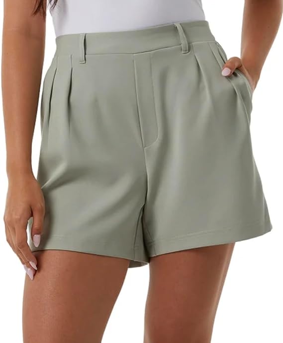 32 Degrees Women's Pleated Shorts