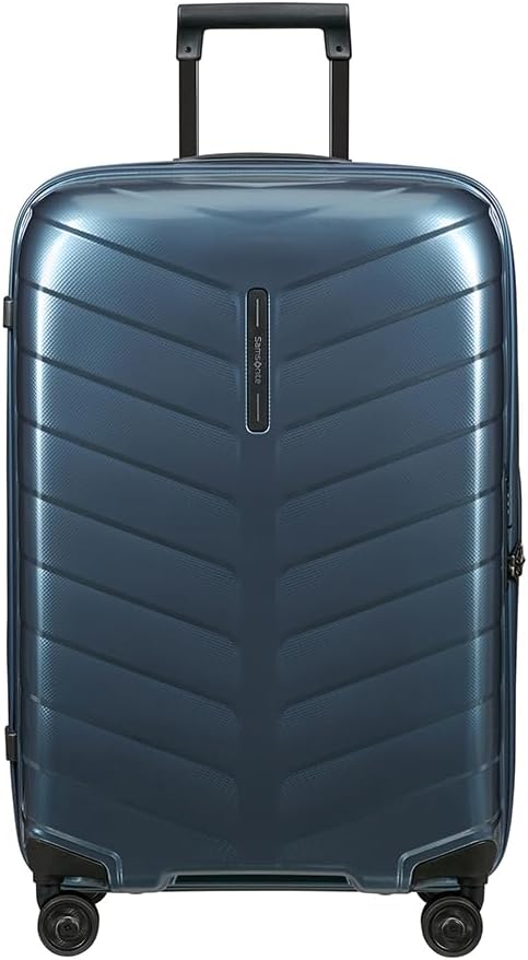 Samsonite Attrix Spinner M Suitcase 69 cm 73 L Blue (Steel Blue)