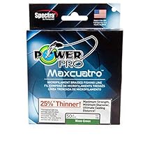 Power Pro MAXCUATRO 30LB 500YD MOSSGRN