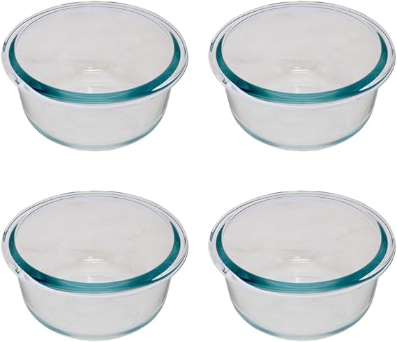 Snapware 1-Cup Total Solutions Glass Bowls (4-Pack) - Made in USA
