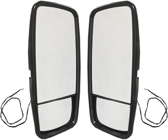 Door Mirror Heated Black L/R