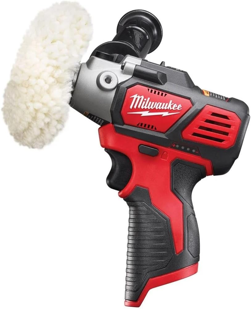 Milwaukee M12BPS-0 M12 Sub Compact PolisherSander Naked - no Batteries or Charger, Brown|black