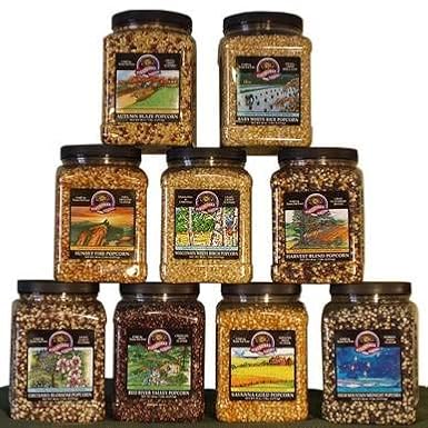 Gourmet Popping Corn Gift, Sunset Fire
