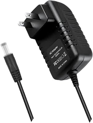 AC Adapter Replacement for Philips Lumea Comfort Hair Removal System SC1981 Charger Power Supply Mains PSU, Black