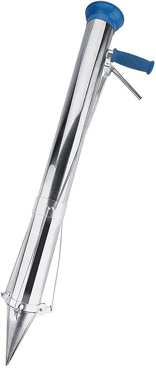 Seedling Transplanter, Stand Up Bulb Planter, Seedling Transplanter, Long Handled Sponge Handles, Long Handled Stainless Steel, Transplanting Tool
