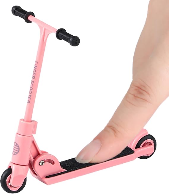 Finger Skateboard Foldable Push Scooter Board Toy | Small for Tabletop Desktop Finger Coordination Exercise Board Toy Flexibility Tabletop Mini Push Fingertip Coordination