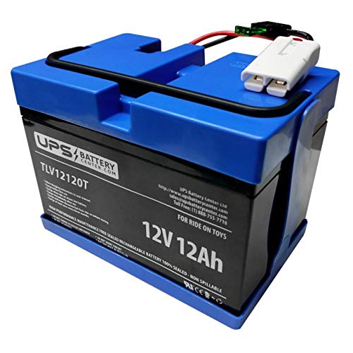 UPSBatteryCenter 12 Volt Compatible Battery for Rollplay Mercedes GLE Coupe Black 12V Ride on