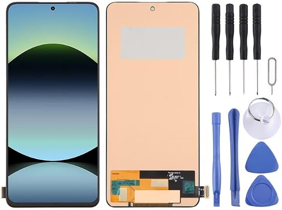 Mobile Phone LCD Display for Xiaomi Redmi Note 14 4G TFT LCD Screen with Digitizer Full Assembly, Not Supporting Fingerprint Identification Repair Part
