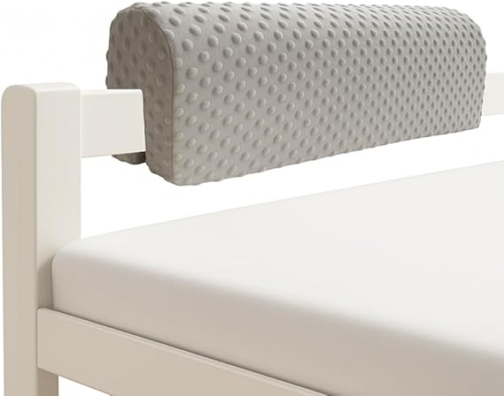 Wonder Space Toddlers' Bed Rail Bumpers Protecter - Children's Bed Guardrail Padding - Anti-Collision | Increased Height | Fall Prevention - Easy Installation Enhanced Safety Mostly Fit (Grey, 3ft)