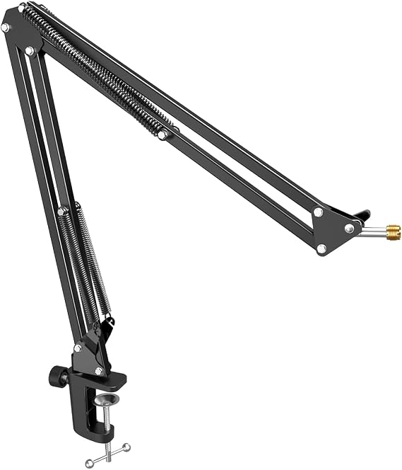 FIFINE CS1 Scissor Microphone Boom Arm Stand for Gaming Recording