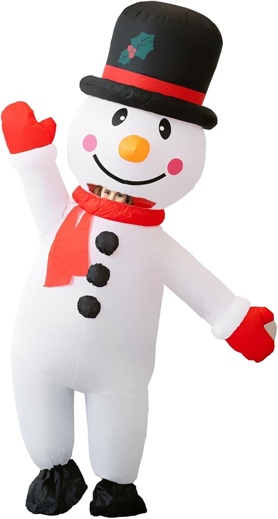 Inflatable Costume Adults Funny Blow Up Costume Suit Inflatable Costume Adult for Christmas Halloween Cosplay