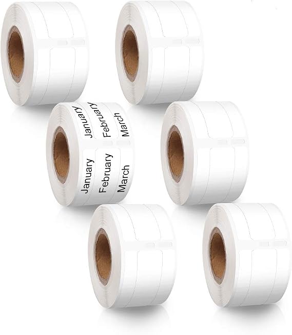 File Folder Labels Replace for Dymo Labels 30327 9/16" x 3-7/16" LW 1-Up