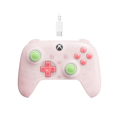 8Bitdo Ultimate Mini Wired Controller - Translucent Pink